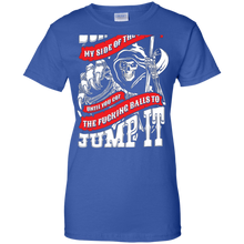 DON'T-JUDGE-MY-SIDE-OF-THE-FENCE-T-SHIRT