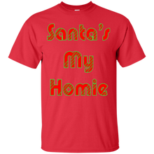 Funny-Tacky-Christmas-Santa's-My-Homie-T-Shirt