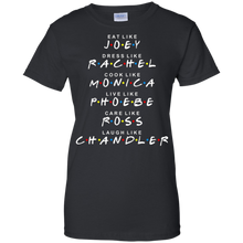 Friends-T-shirt-Eat-like-JOEY-Dress-like-RACHEL...