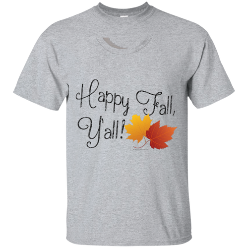 Happy-Fall-Ya'll-Southern-Autumn-T-Shirt