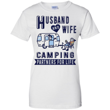 Husband-and-Wife-Camping-Partners-For-Life-TShirt