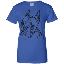 Giant-Boxer-Face-On-A-Tee-Shirt