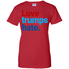 Colorful-Love-trumps-hate-T-Shirt-Bernie-Sanders-Clinton