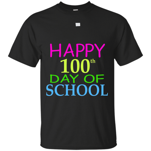 Happy-100th-Day-of-School-Teacher-Student-T-Shirt-Gift-Idea