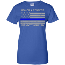 Honor-Respect---I've-Got-Your-Six---Thin-Blue-Line-Tshirt