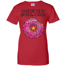Donut-Police-T-Shirt-Officer-Law-Crime-Foodie-Graphic-Tee