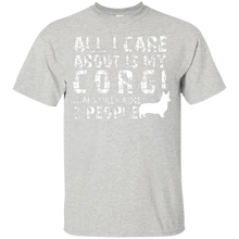 Corgi-Shirt-All-I-care-about-is-my-Corgi-T-shirt