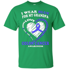 Colon-Cancer-T-Shirt---I-Wear-Blue-For-My-Grandpa