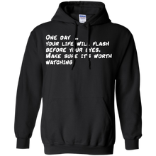 Gerard-Way-quote-Funny---Life-Worth-Watching---T-Shirt