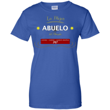 Funny-Abuelo-Shirt-Lo-MEJOR-ABUELO-del-Mundo-T-Shirt-Gift