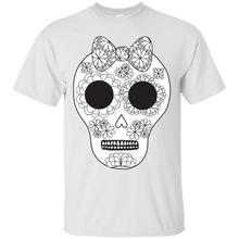 Girly-Sugar-Skull-Day-of-the-Dead-Color-Me-Shirt