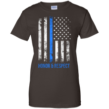 Honor-Respect-Thin-Blue-Line-Police-Lives-Matter-T-Shirt