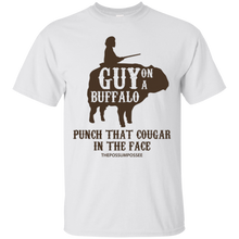 Guy-on-a-Buffalo-Shirt-~-Possum-Possee-Funny-Graphic-Tee