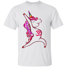 Funny-Unicorn-Yoga-T-Shirt