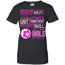 Girls'-Soccer-T-Shirt---What-Girls-Are-Made-Of