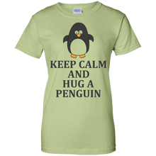 Cool-Design-KEEP-CALM-AND-HUG-A-PENGUIN-T-shirt