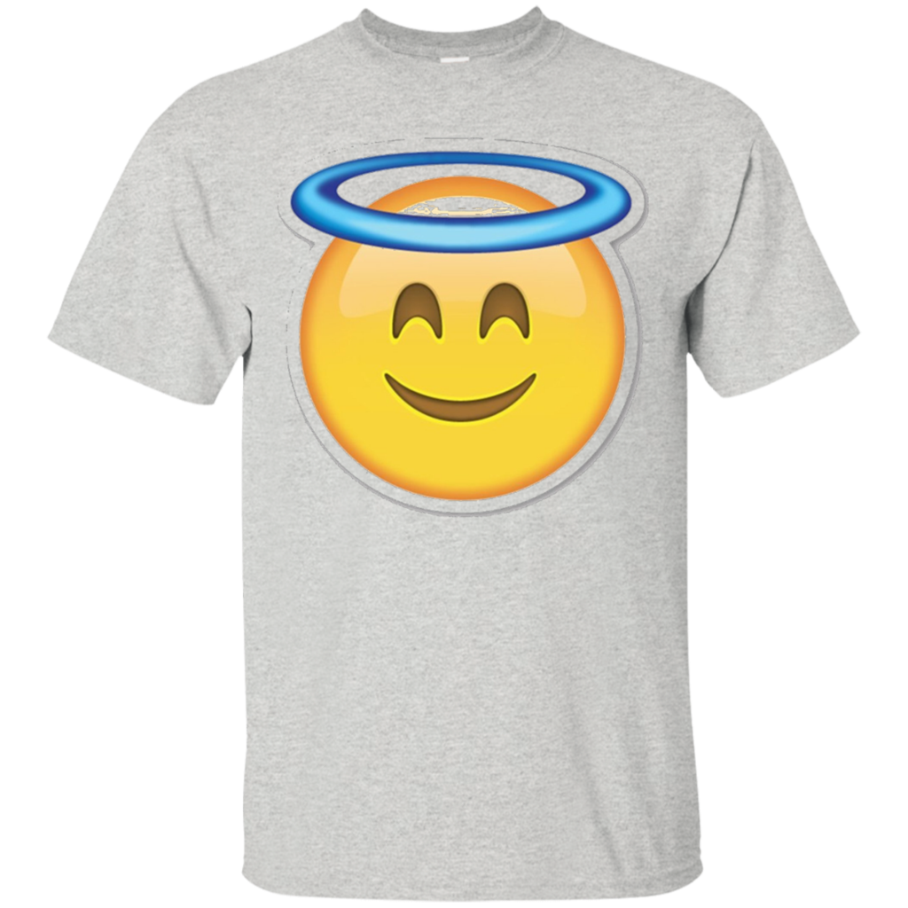 Heaven-Angel-Ring-Smiley-Emoji-Emoticon-T-Shirt