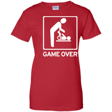 Game-Over-T-Shirt-Cool-New-Dad-New-Mom-Gift-Funny-Shirt