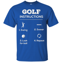 Golf---Golf-instructions-swing-swear-look-for-ball-T-shirtBuy-Golf---Golf-instructions-swing