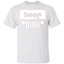 Funny-T-Shirt---Beer-Alcohol-Jeep-4x4-Drinking-Tee