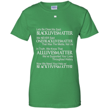 DeBran-Let's-Be-Clear-We-Said-Black-Lives-Matter-T-Shirt