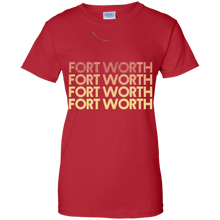 Fort-Worth-Texas---Retro-Vintage-T-Shirt