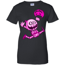 Halloween-T-Shirt-Skeleton-With-Evil-Pumpkin-Halloween-Party