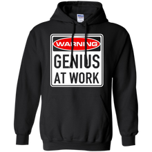 Genius-At-Work-Highway-Warning-Road-Sign-Funny-T-Shirt