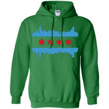 Flag-T-Shirts---Chicago-Flag-Skyline-Design-Tee