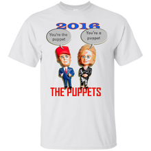 Donald-_amp_-Hillary-2016-Election-_quot_The-Puppets_quot_-T-Shirt