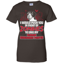 German-Wirehaired-Pointer-T-shirt--I-would-push-you-in-fron