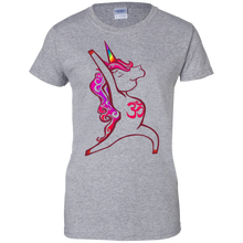 Funny-Unicorn-Yoga-T-Shirt