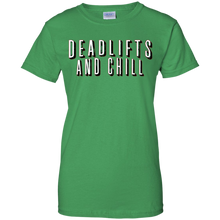 Deadlifts-and-Chill-Funny-Movie-Workout-Gym-T-Shirt