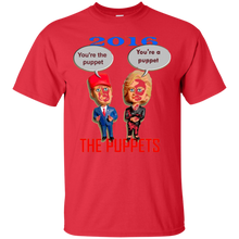 Donald-_amp_-Hillary-2016-Election-_quot_The-Puppets_quot_-T-Shirt