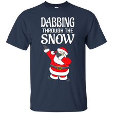Dabbing-Through-The-Snow-Funny-Christmas-Holiday-T-Shirt