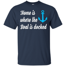 Home-is-Where-Boat-is-Docked-Boating-Sailing-T-Shirt