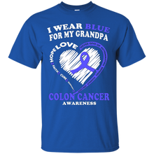 Colon-Cancer-T-Shirt---I-Wear-Blue-For-My-Grandpa