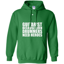 Guitarist-because-Drummers-need-heroes-T-shirt-Guitar-Music