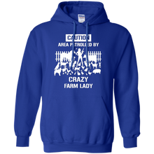 Funny-Caution-Area-Crazy-Farm-Lady-T-shirts