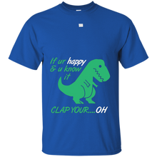 Clap-Your-Oh-Funny-Dinosaur-T-Shirt-T-Rex-Problems-Tee