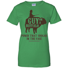 Guy-on-a-Buffalo-Shirt-~-Possum-Possee-Funny-Graphic-Tee