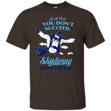 Funny-skydiving-t-shirt-if-at-first-you-dont-succeed