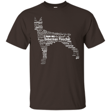 Doberman-Pinscher-Words-T-Shirt