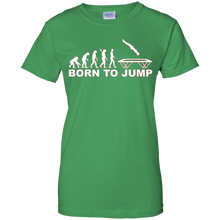 Evolution-born-to-jump-trampoline-T-Shirt