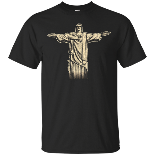 Christ-Redeemer-Statue-Rio-de-Janeiro-Brazil-Art-T-Shirt