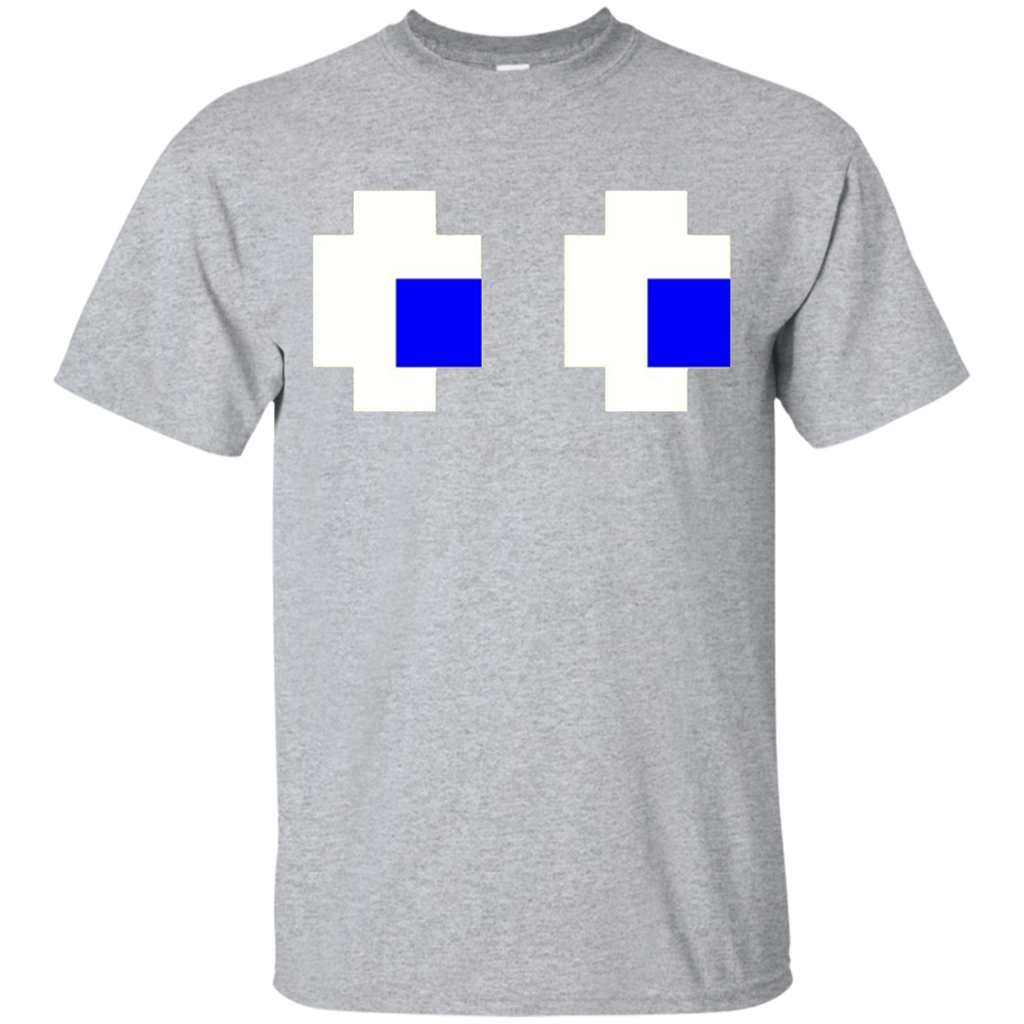 Glitch-Level---Pinky-Ghost-Face-Shirt---Funniest-T-Shirts