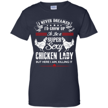 Chicken-Lady-Shirt---To-be-a-super-sexy-chicken-lady