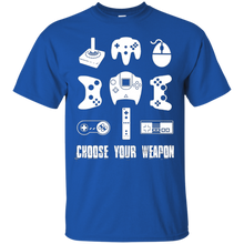 Choose-Your-Weapon-Shirt---Shirt-for-Gamers