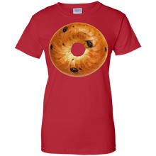 Cinnamon-Raisin-Bagel-t-shirt-Bread-Roll-Cream-Cheese