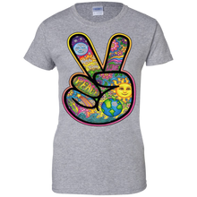 Colorful-Peace-Sign-Tee-Shirt